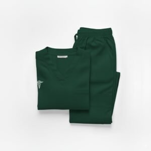 Dark Green Premium Medical Scrub Set